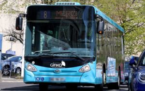 Bus ligne 8 du réseau Ginko exploitation Keolis Besançon