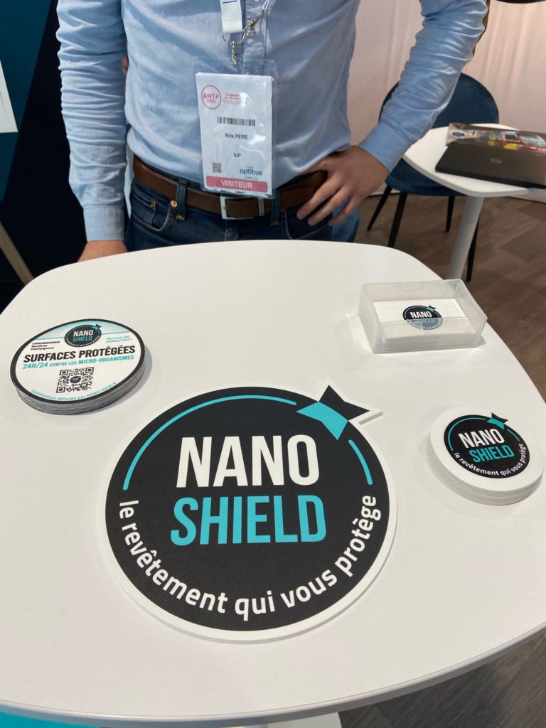 Stand Nano-shield, MEET, Salon RNTP 2021, stand SIP | Nano Shield
