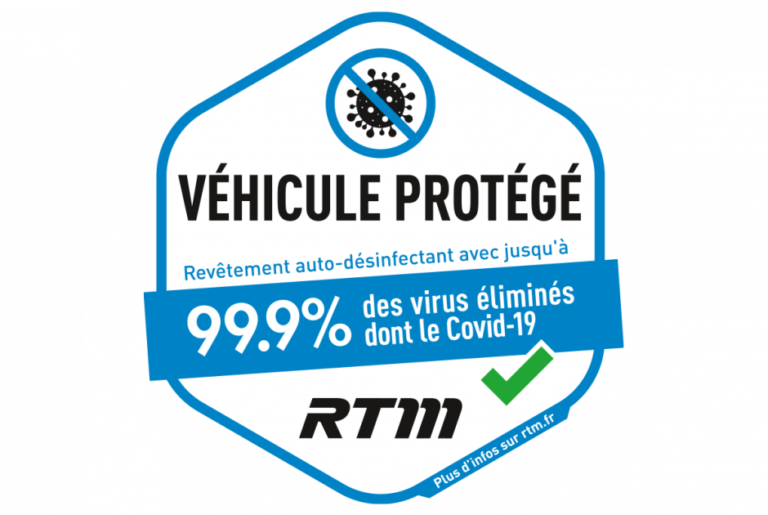 RTM stickers véhicule protégé pour bus