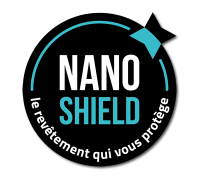 Logo Nano-shield, le revêtement qui vous protège, nano-revêtement antimicrobien, désinfection longue durée | Nano Shield